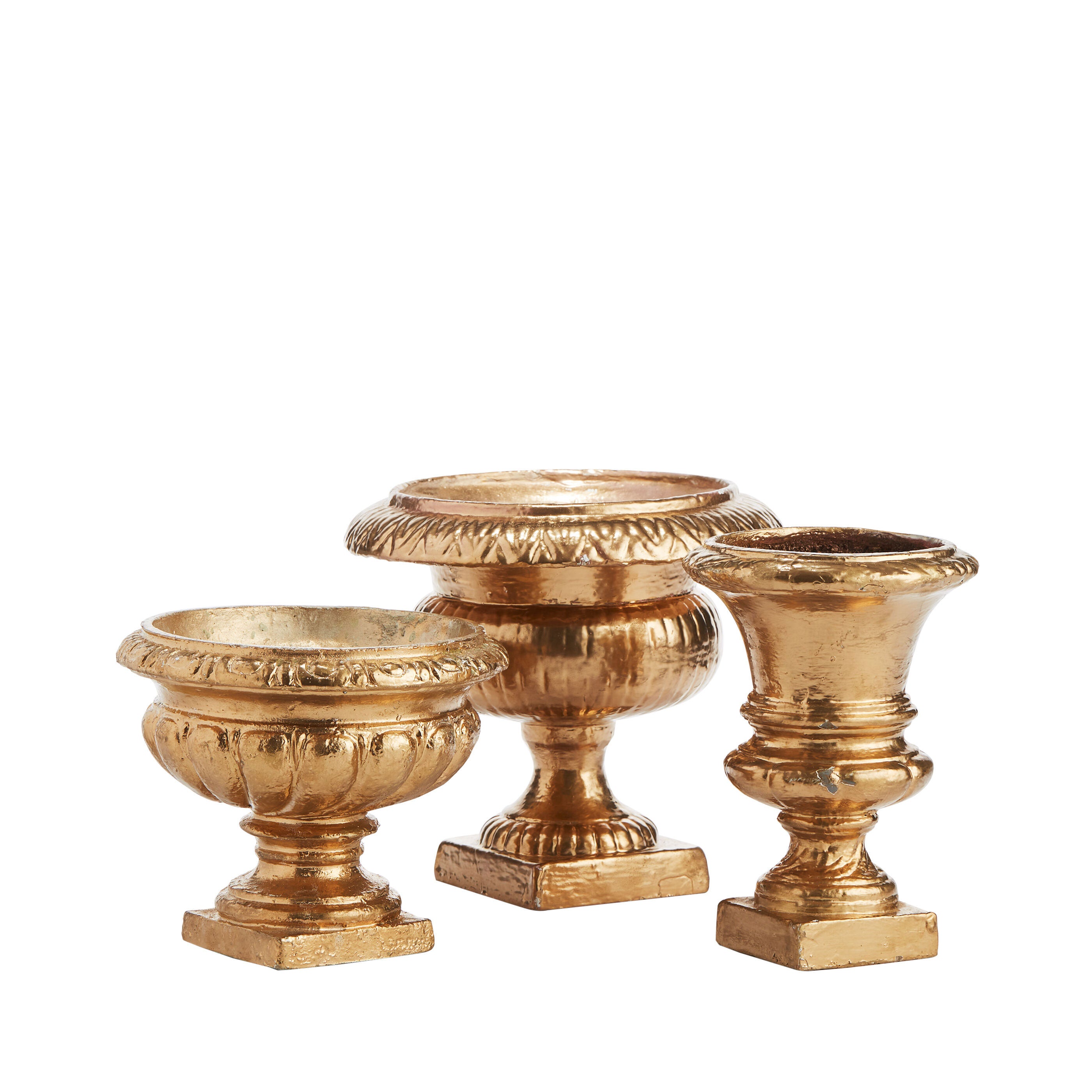 Mixed Short Gold Urns for Hire - 149