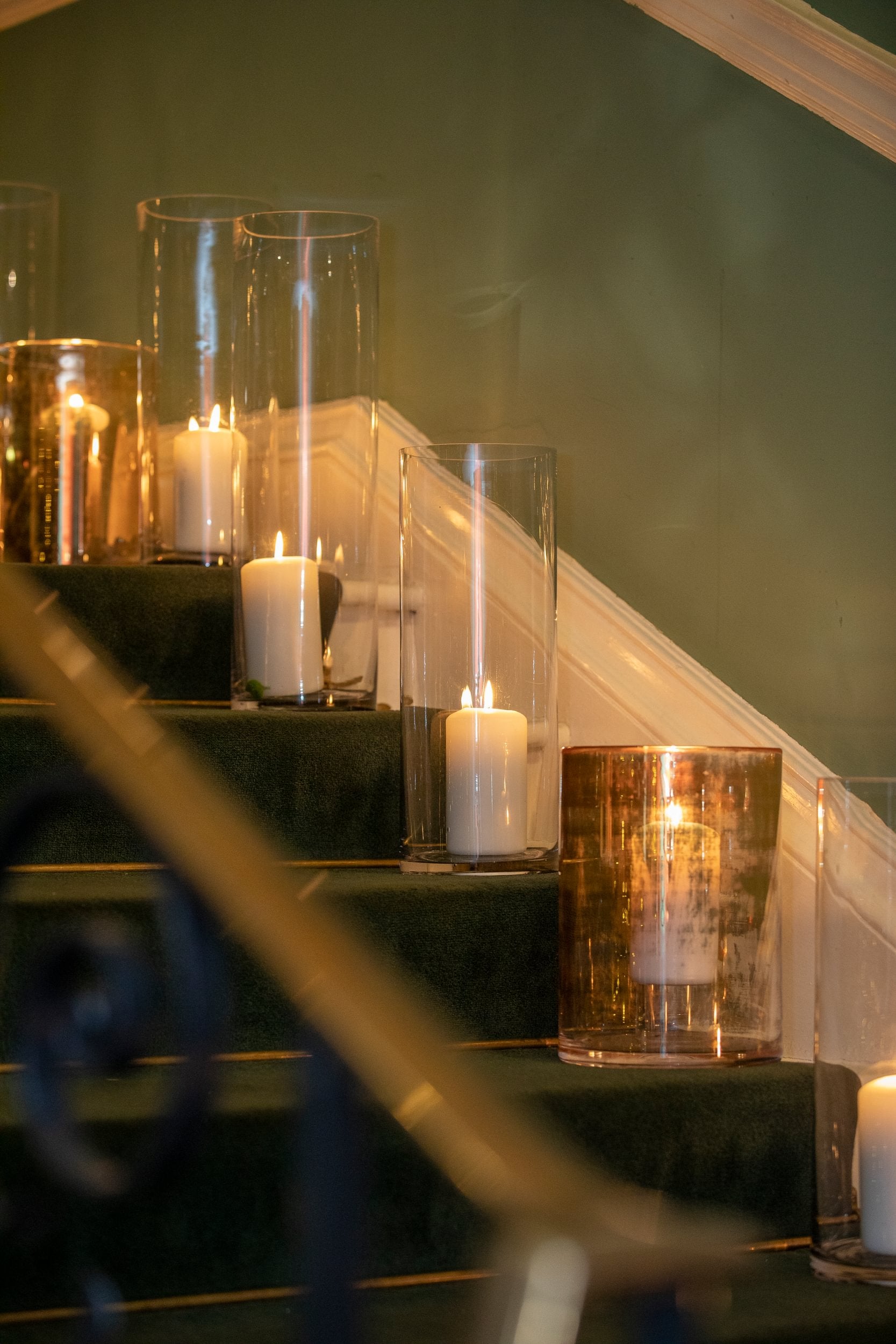 Clear Glass Cylinders for Hire - 001