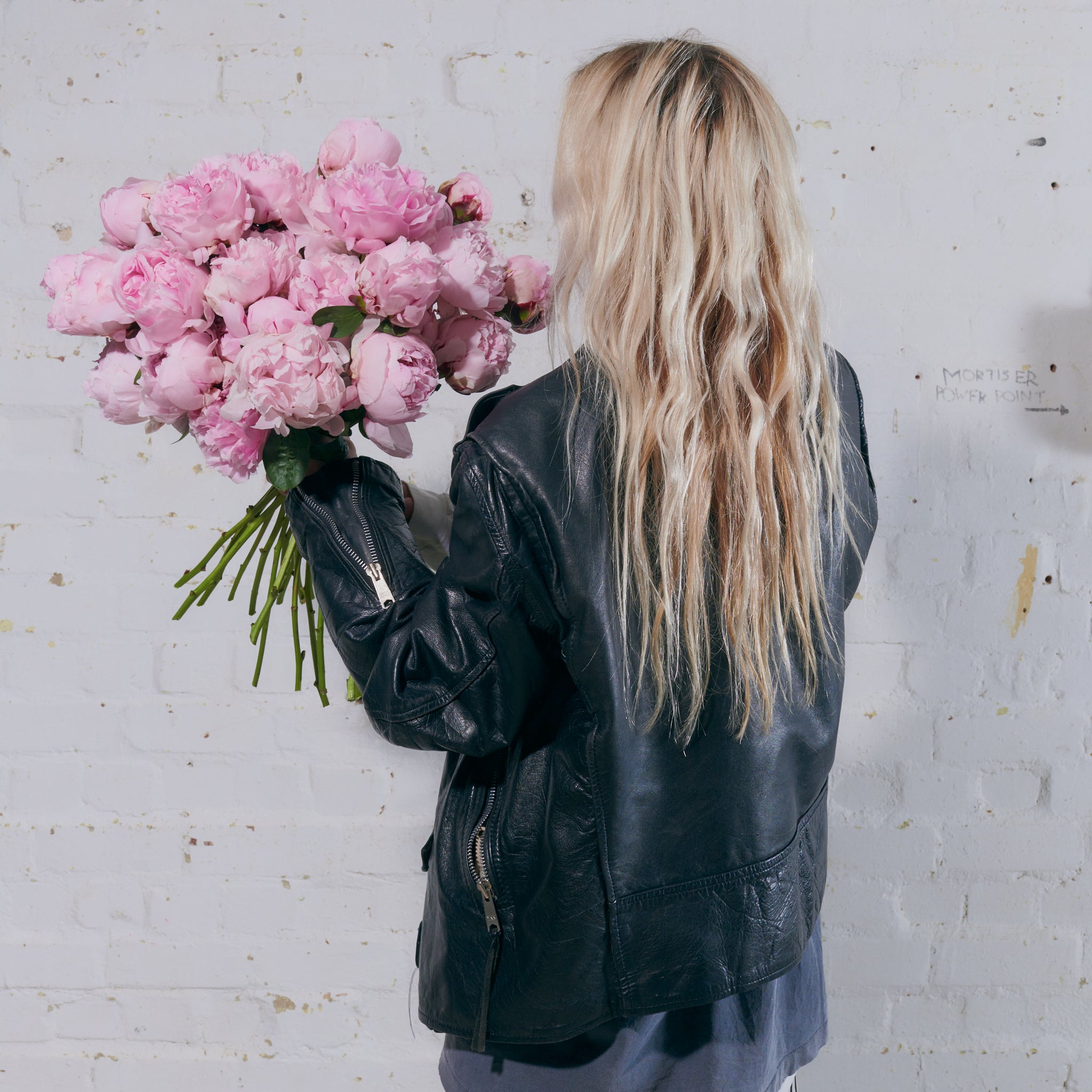 Sarah Bernhardt Peonies - Single Variety Bouquet - Wild at Heart - Wild at Heart