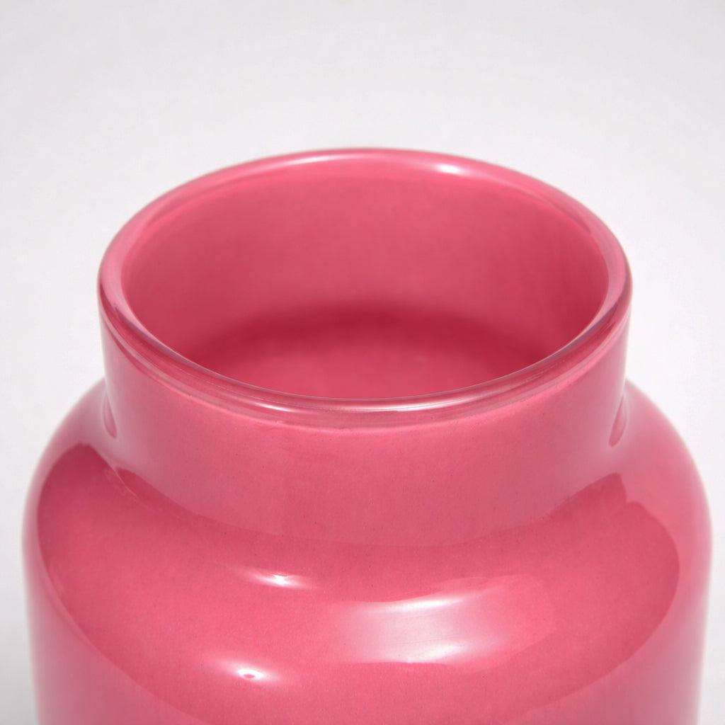 Medium Hot Pink Glass Vase for all sizes