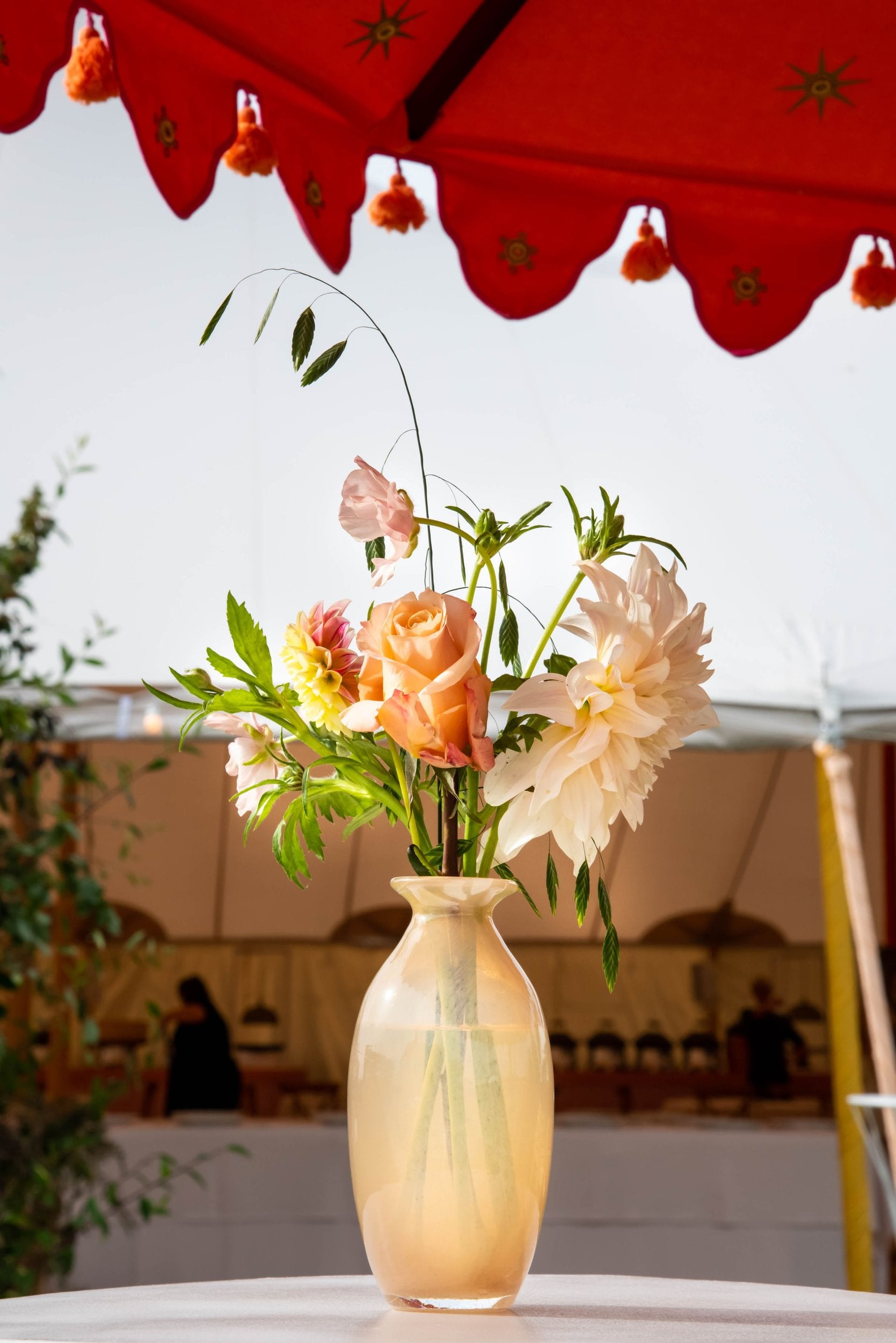 Pink Glass Bud Vase for Hire - 3081