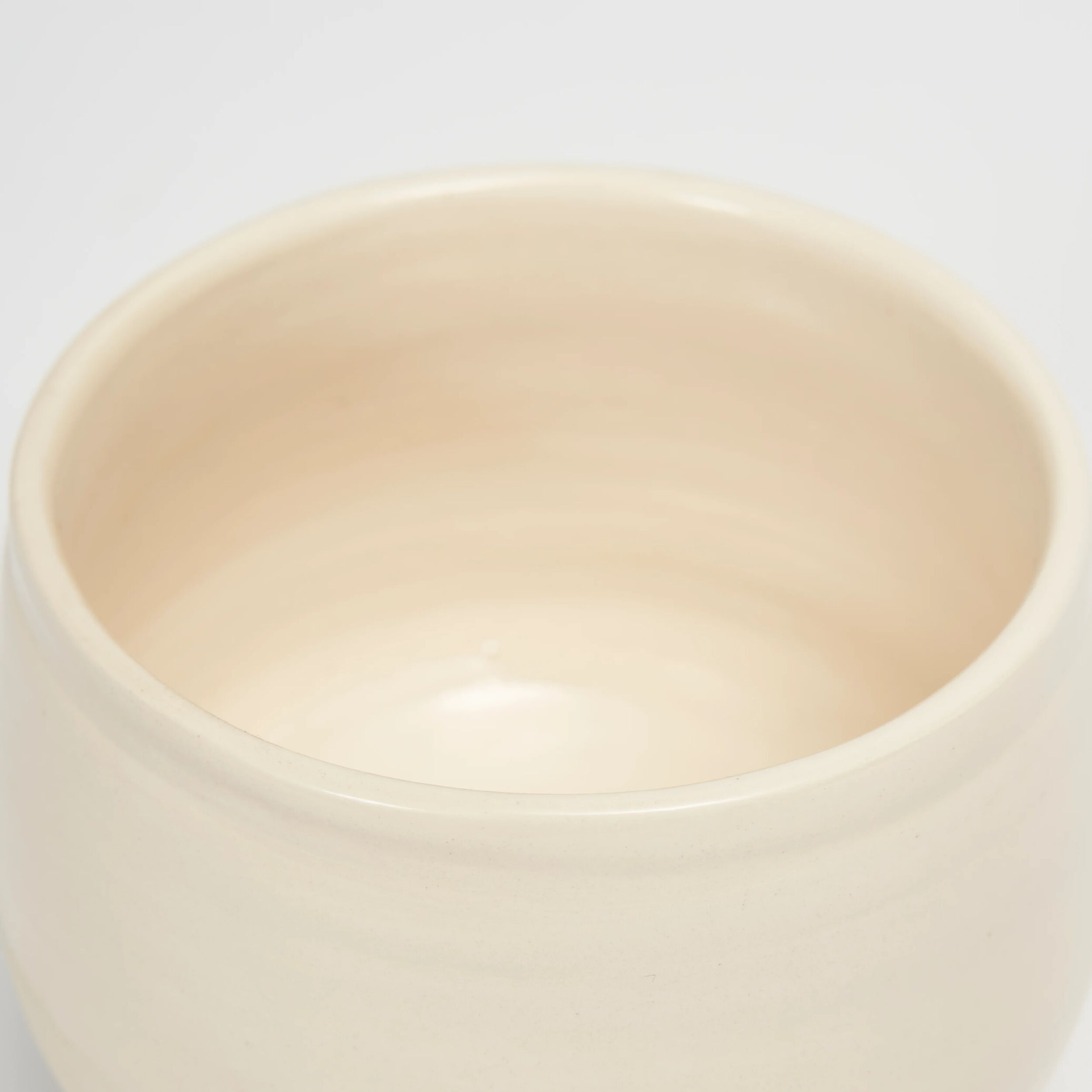 White Angular Vase Pot