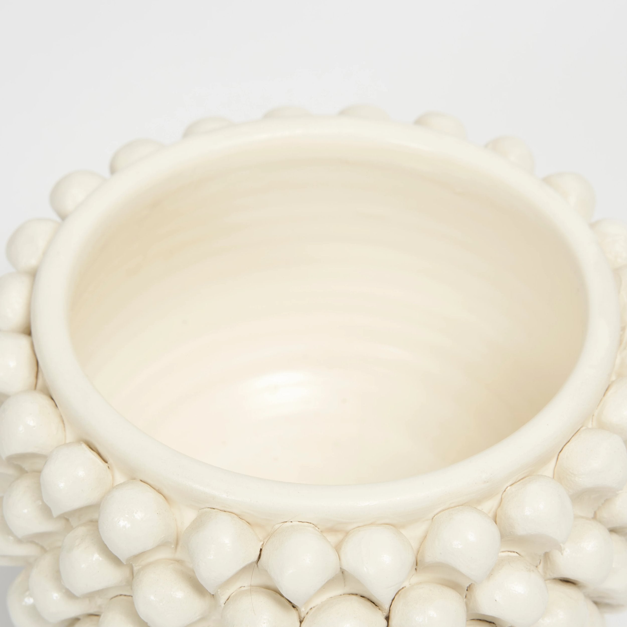White Acorn Bowl