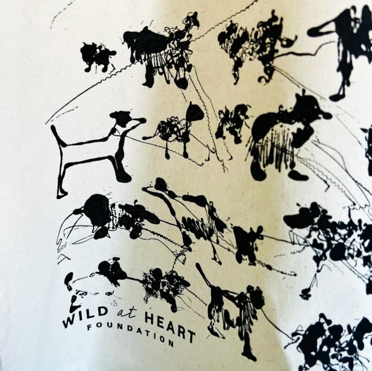 Sally Muir Wild at Heart Foundation Tea Towel