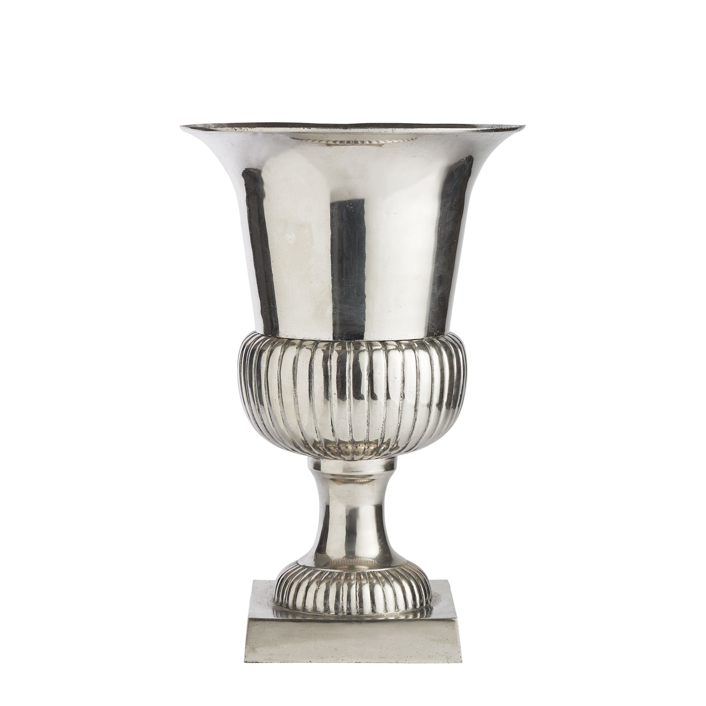 Silver Metal Urn - Urns - Wild at Heart - Wild at Heart