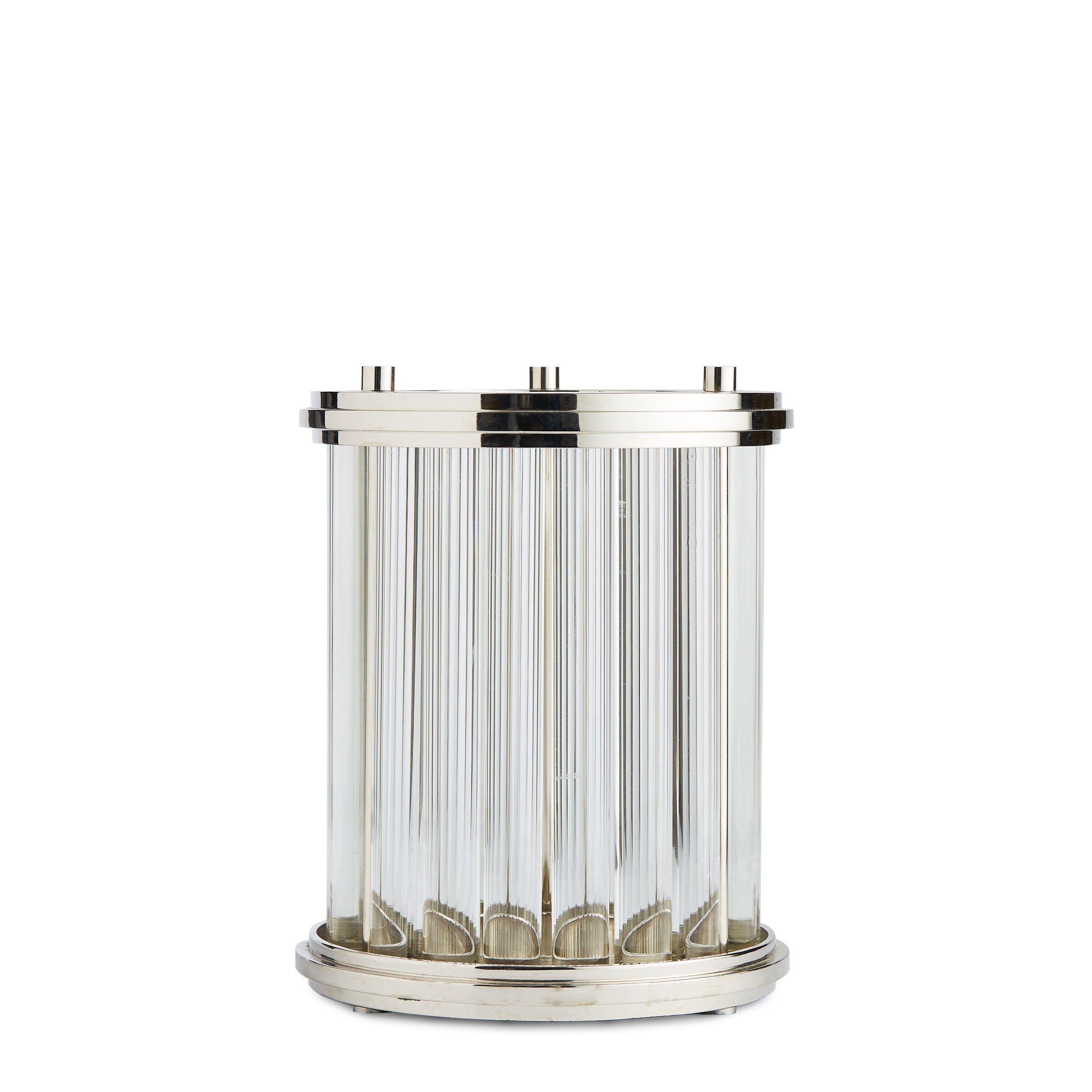 Silver Rim Crystal Lantern - Lantern - Wild at Heart - Wild at Heart