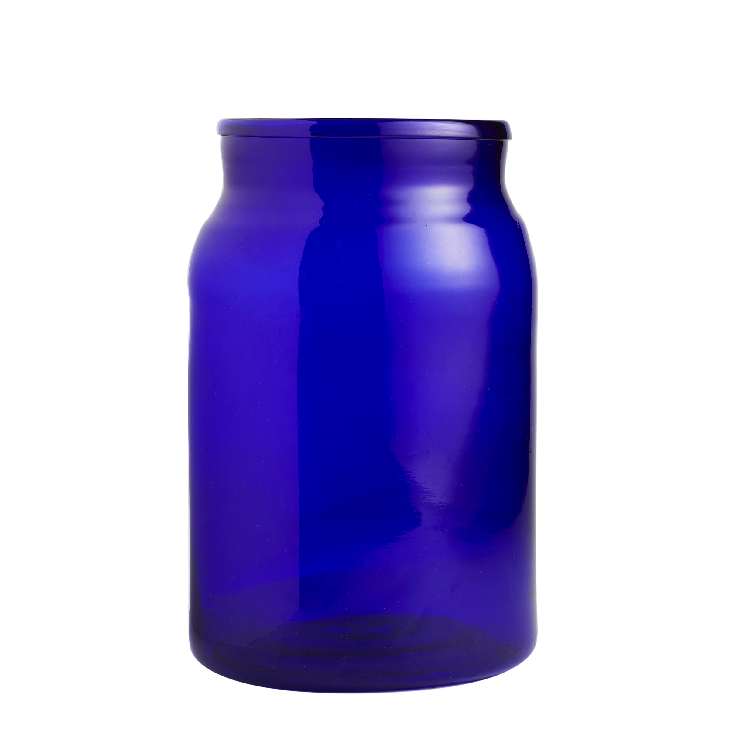 Blue Glass Bell Vase - Vase - Wild at Heart - Wild at Heart