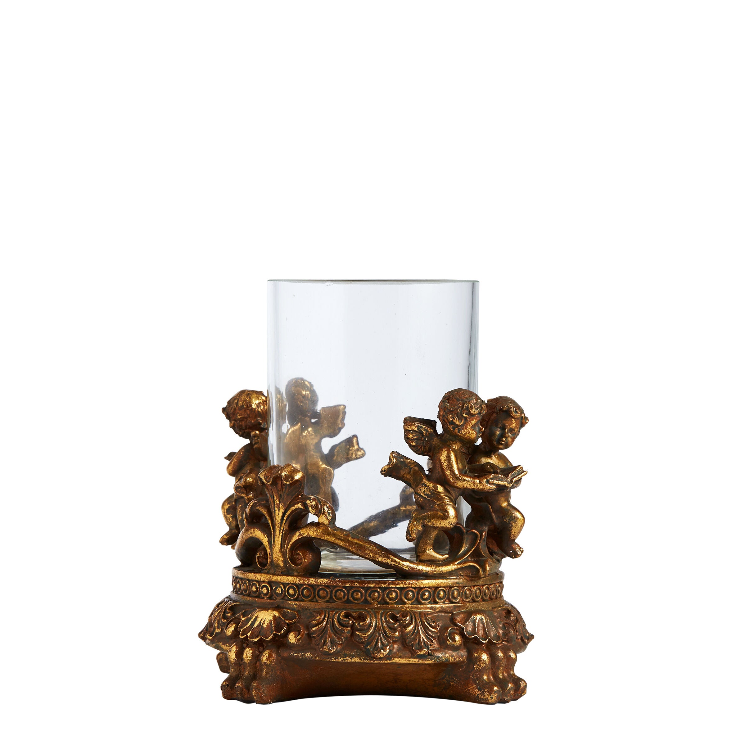 Gold Angel Candle Votive - Candle Holders - Wild at Heart - Wild at Heart