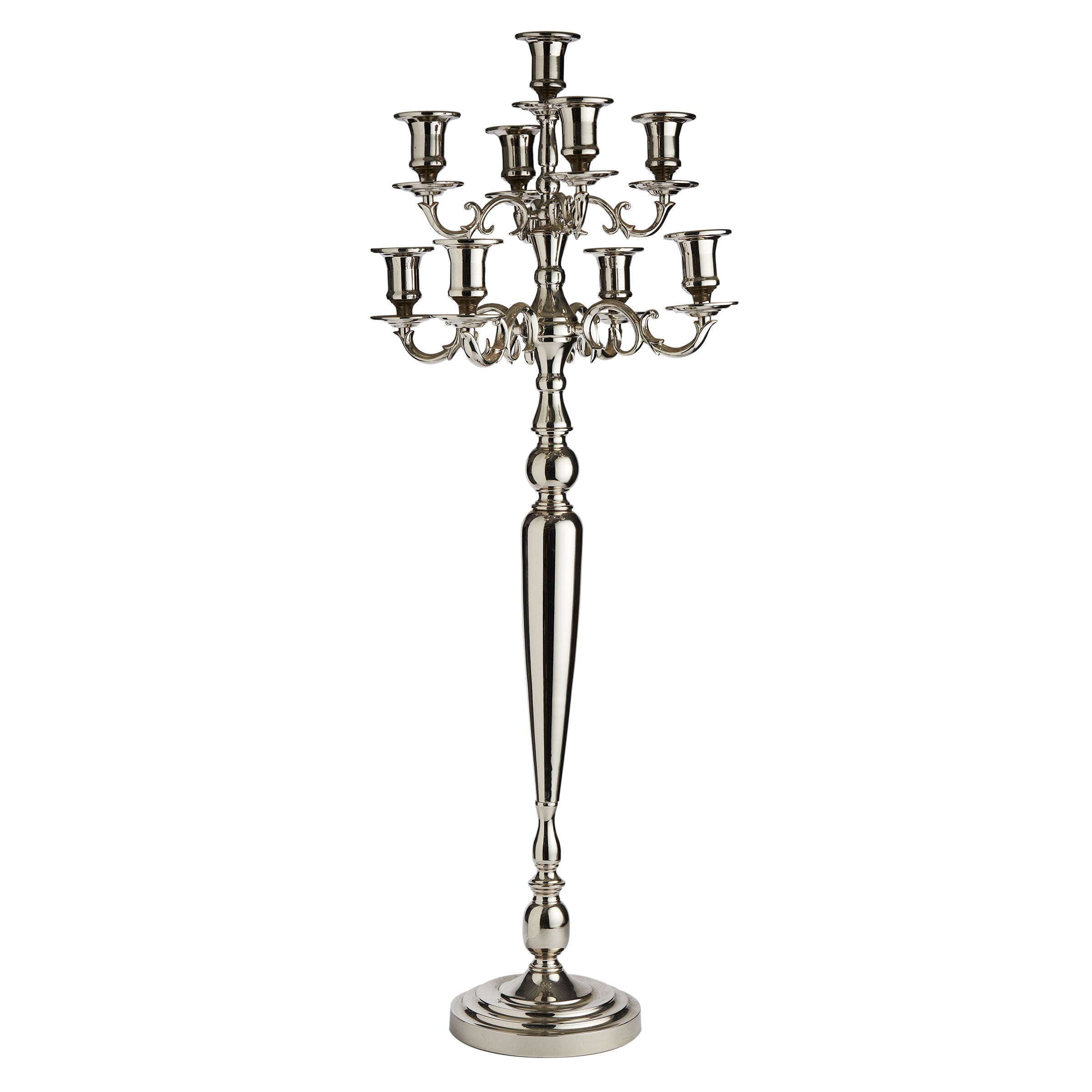 Armed Silver Candelabra - Candelebra - Wild at Heart - Wild at Heart
