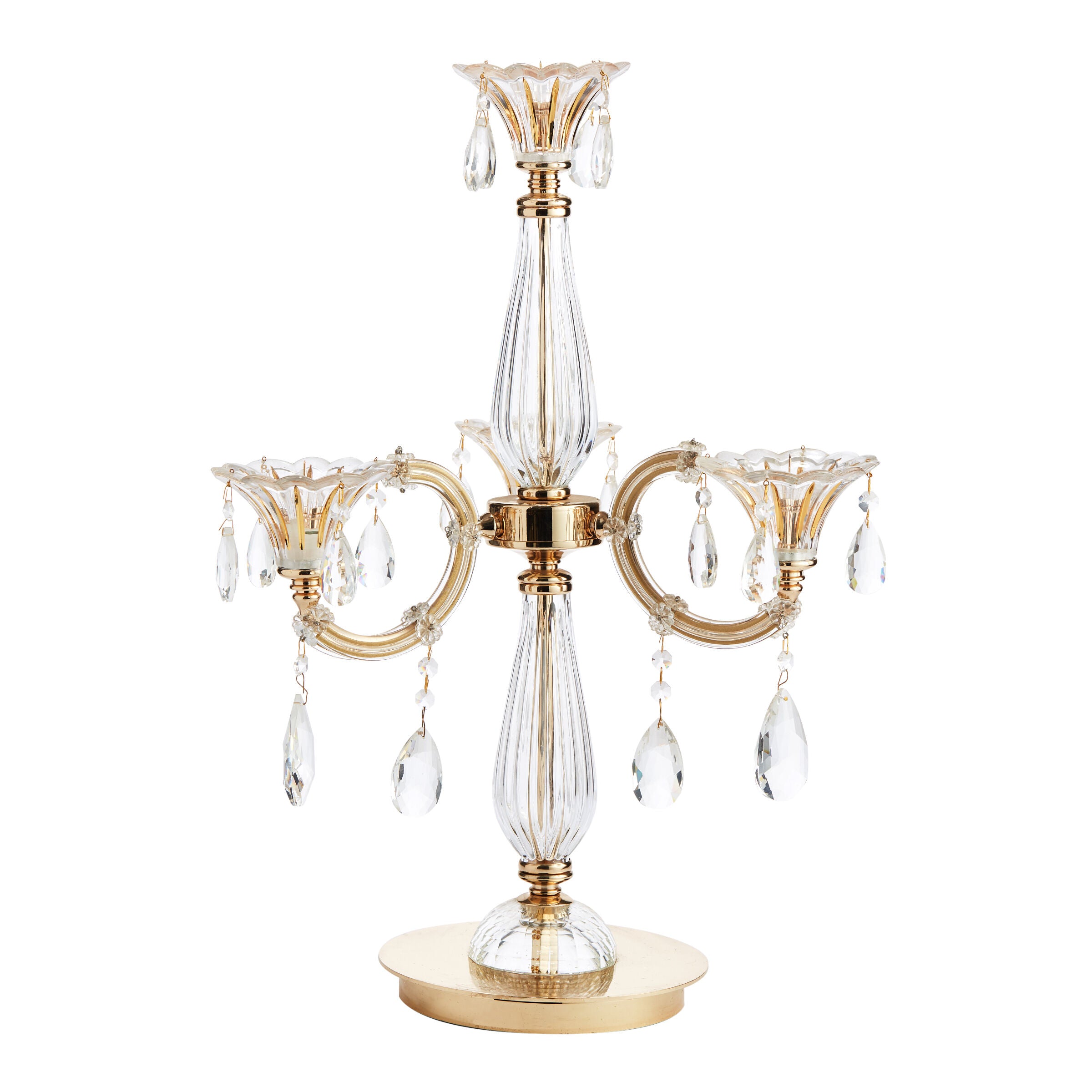 Hanging Crystal Candelabra - Candelebra - Wild at Heart - Wild at Heart