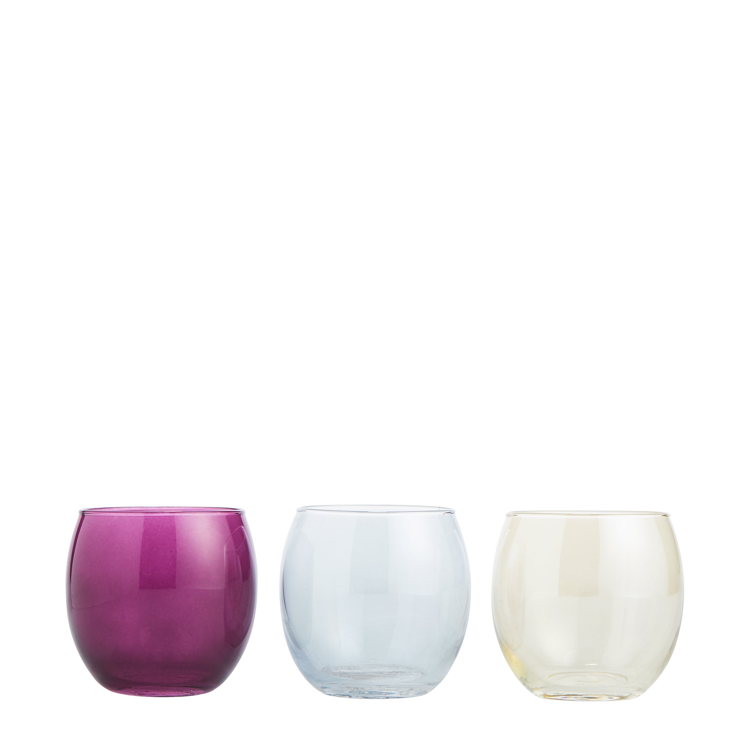 Yellow / Purple / Blue Henry Dean Tealights - Tealight - Wild at Heart - Wild at Heart