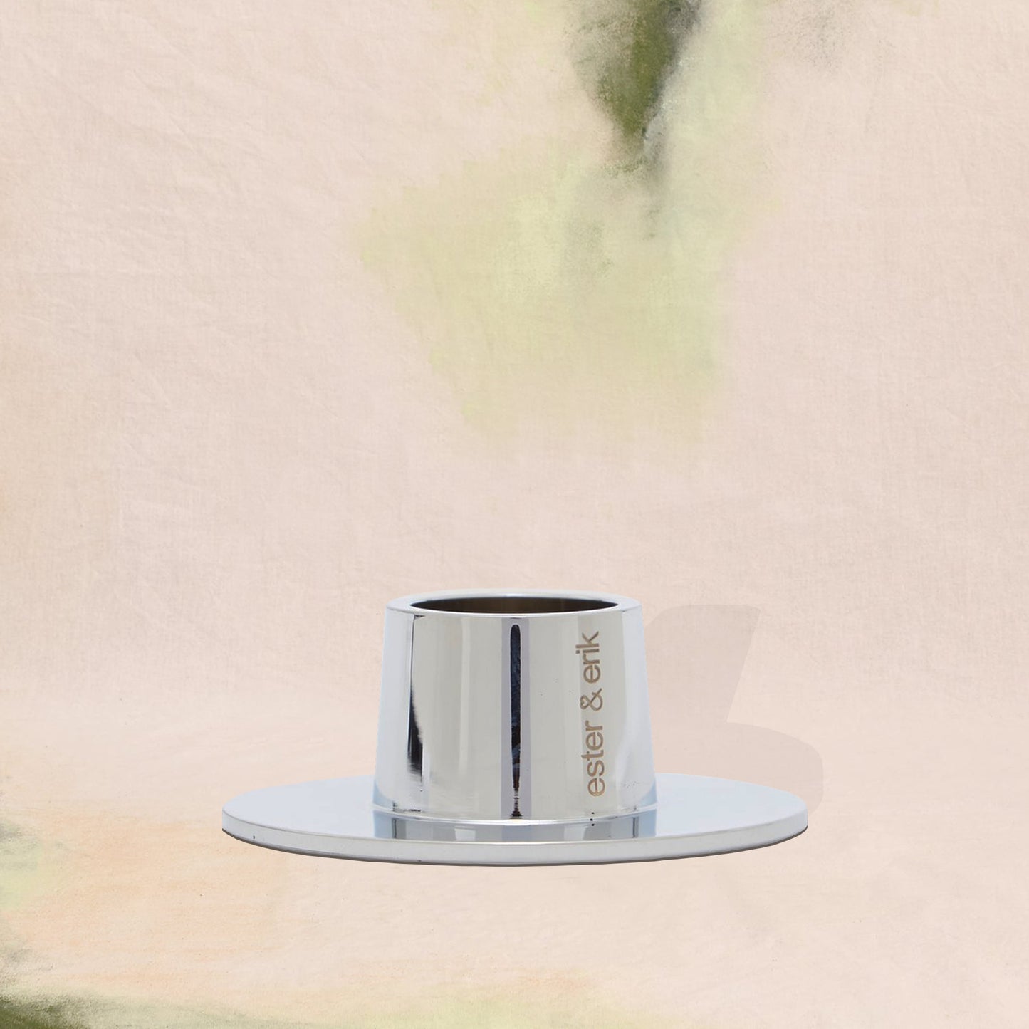 Wild at Heart - Set of 2 Silver Ester & Erik Candle Holders