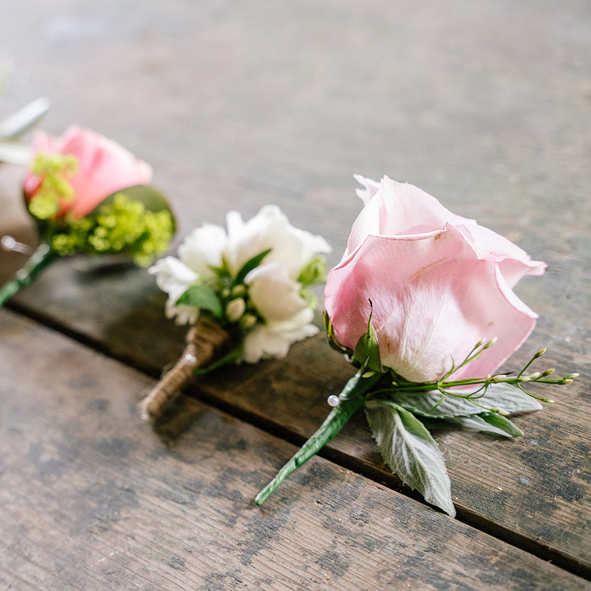 Wedding Buttonhole - Buttonhole - Wild at Heart - Wild at Heart