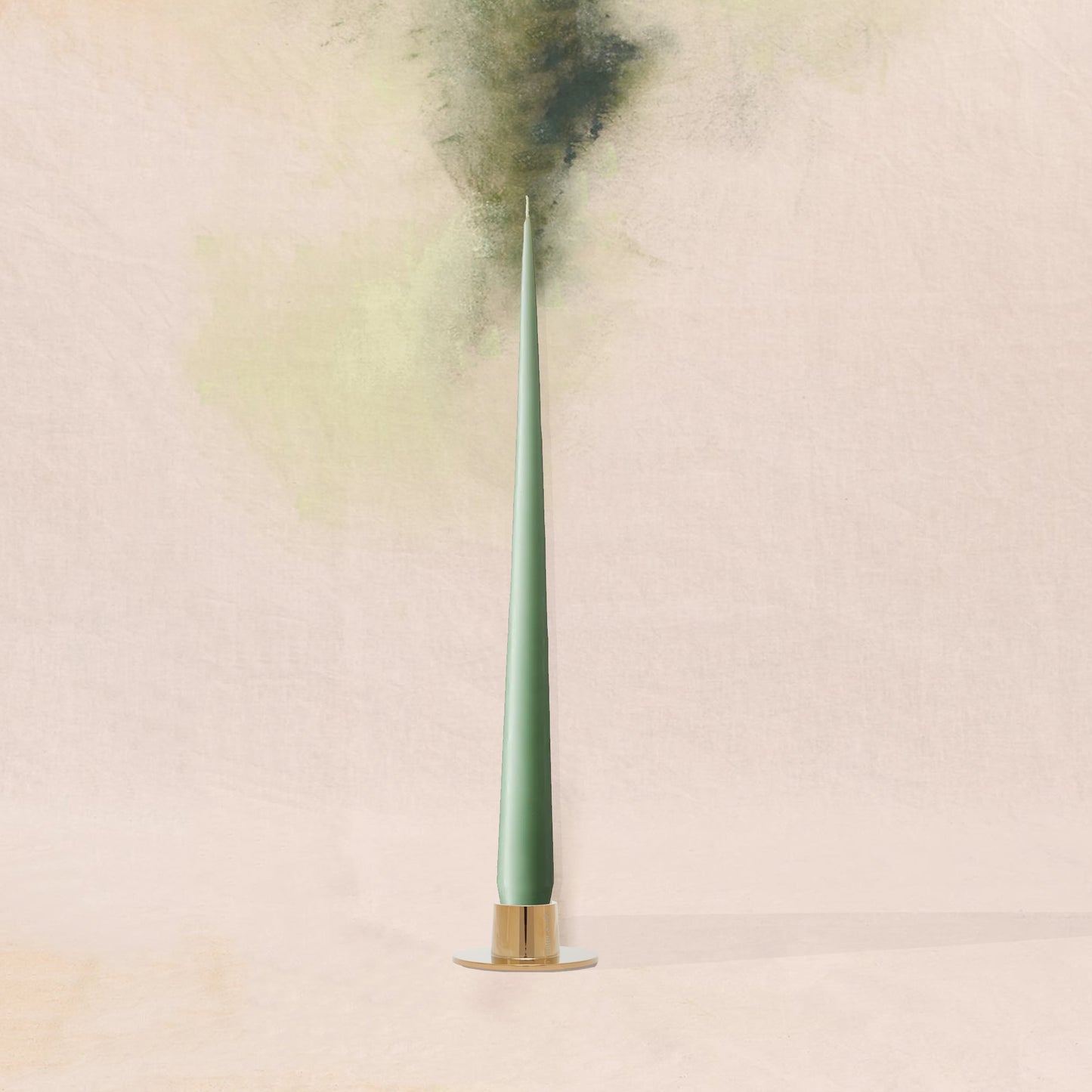 Wild at Heart - Set of 2 Ester & Erik Light Green Tapered Candles