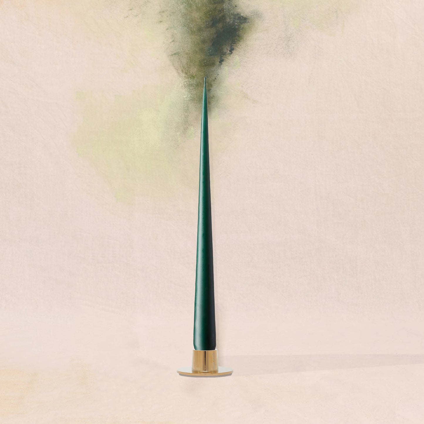 Wild at Heart - Set of 2 Ester & Erik Dark Green Tapered Candles