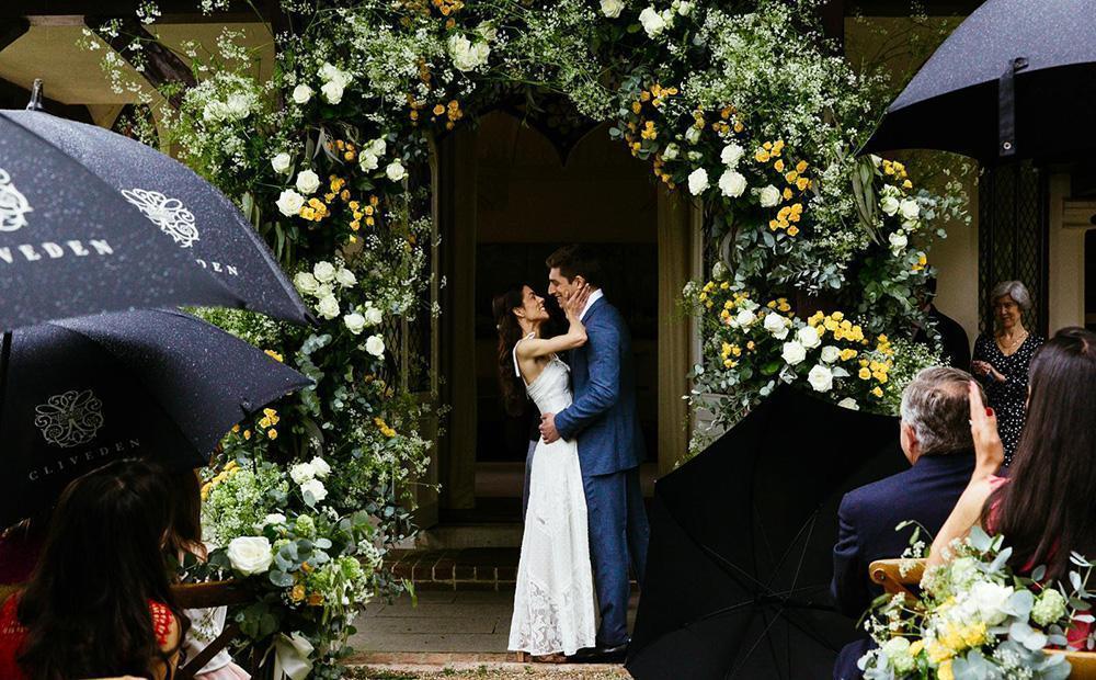A Romantic Summer Wedding at Cliveden