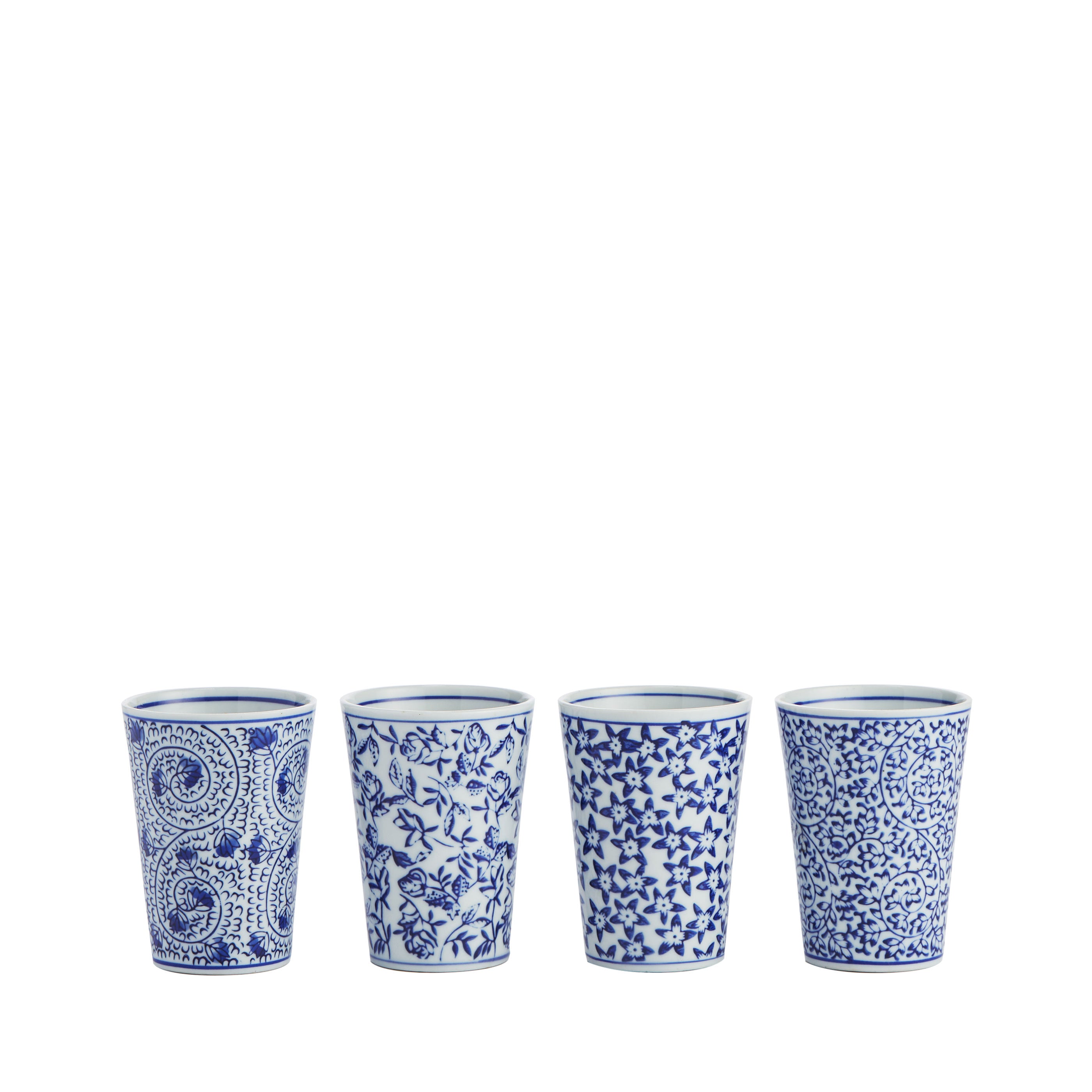 Blue & White China Vases for Hire - 223
