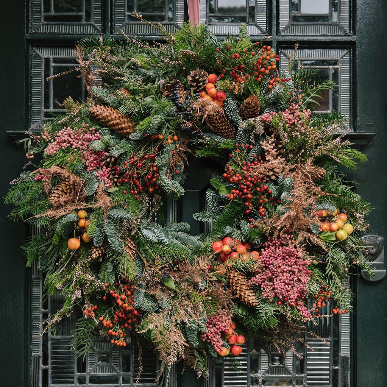 Mayfair Wreath (2 day lead time) -  - Wild at Heart - Wild at Heart