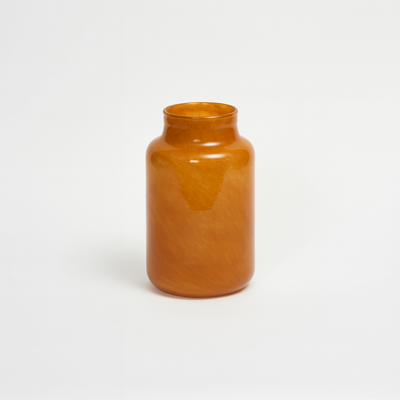 Medium Burnt Sienna Glass Vase for all sizes