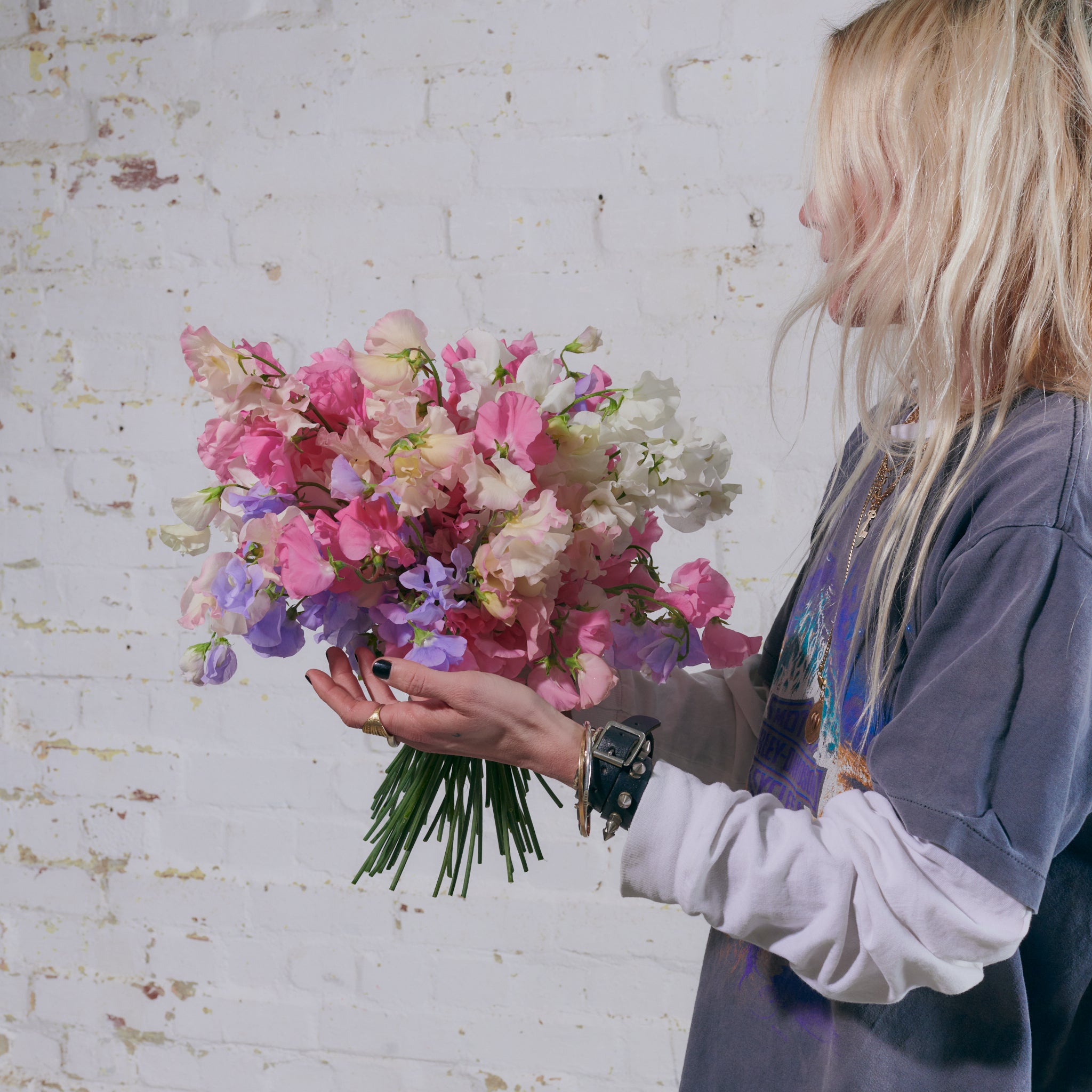 Mixtape of Sweetpeas - Single Variety Bouquet - Wild at Heart - Wild at Heart