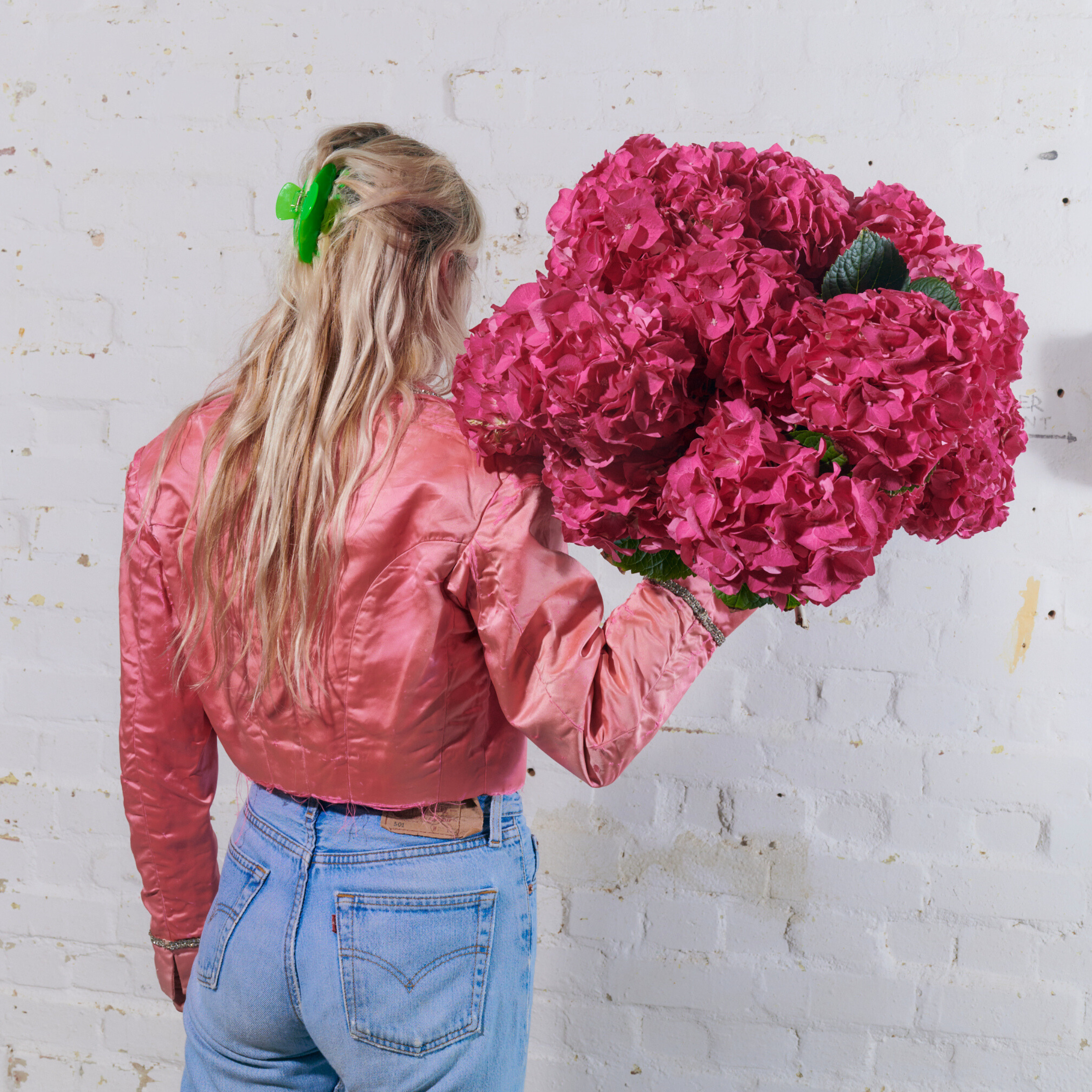 Bright Pink Hydrangeas - Single Variety Bouquet - Wild at Heart - Wild at Heart