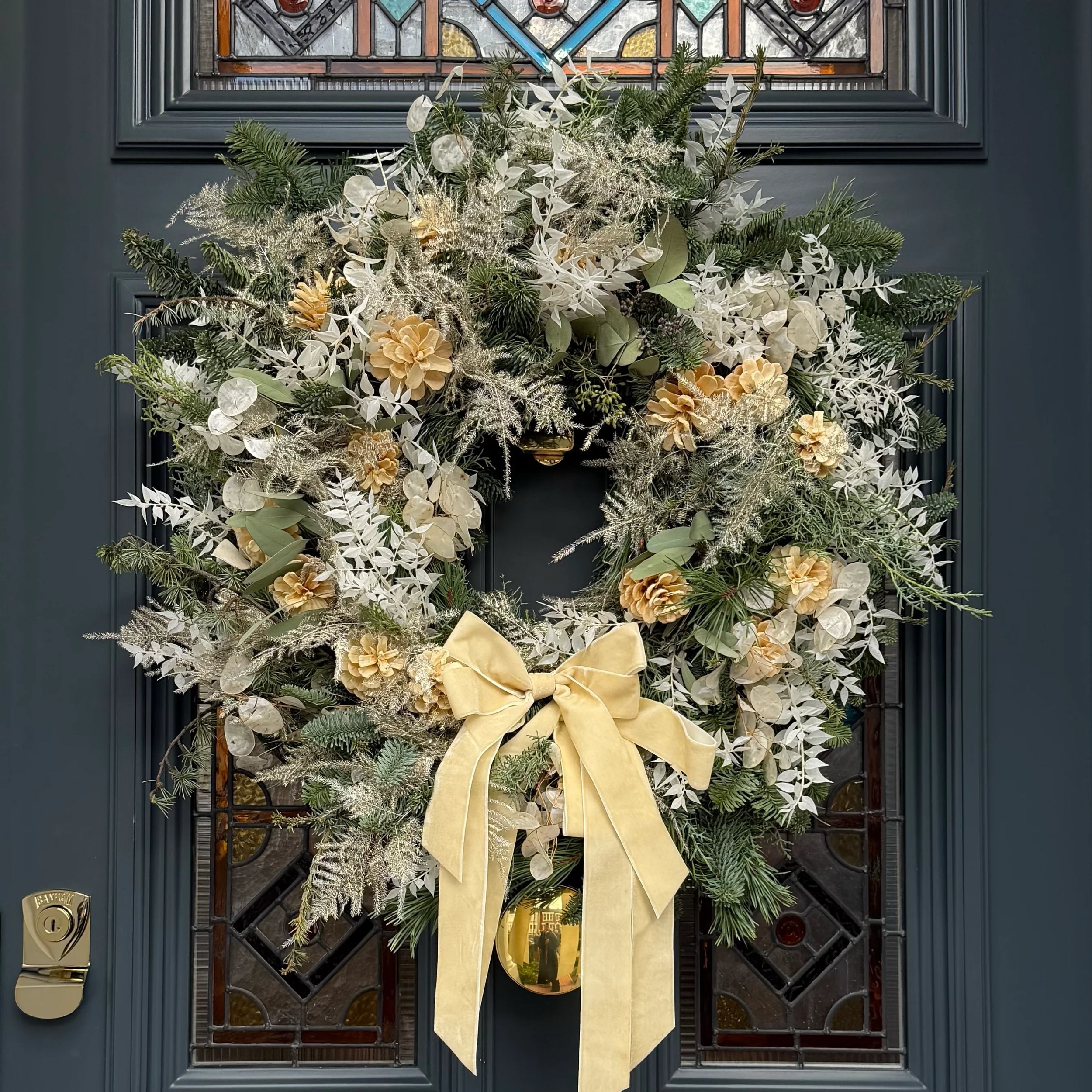 Midnight Magic Wreath