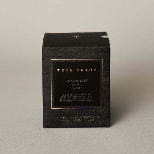 True Grace Black Lily Classic Candle