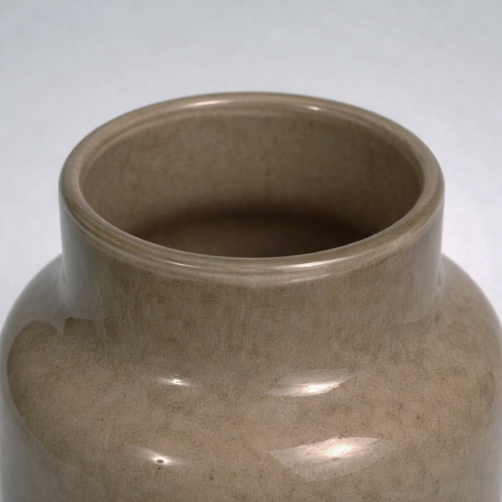 Medium Taupe Glass Vase for all sizes