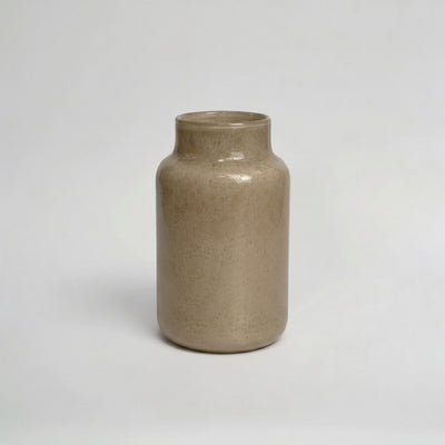 Medium Taupe Glass Vase for all sizes