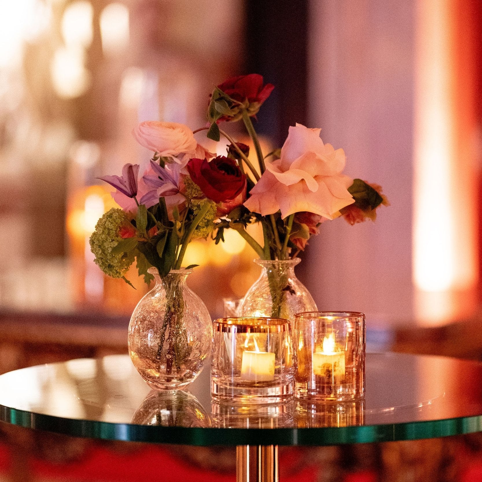 Glass Bubble Vases for Hire - 191