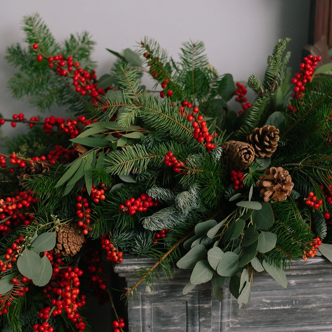 Festive Joy Garland (2 day lead time) - Garland - Wild at Heart - Wild at Heart