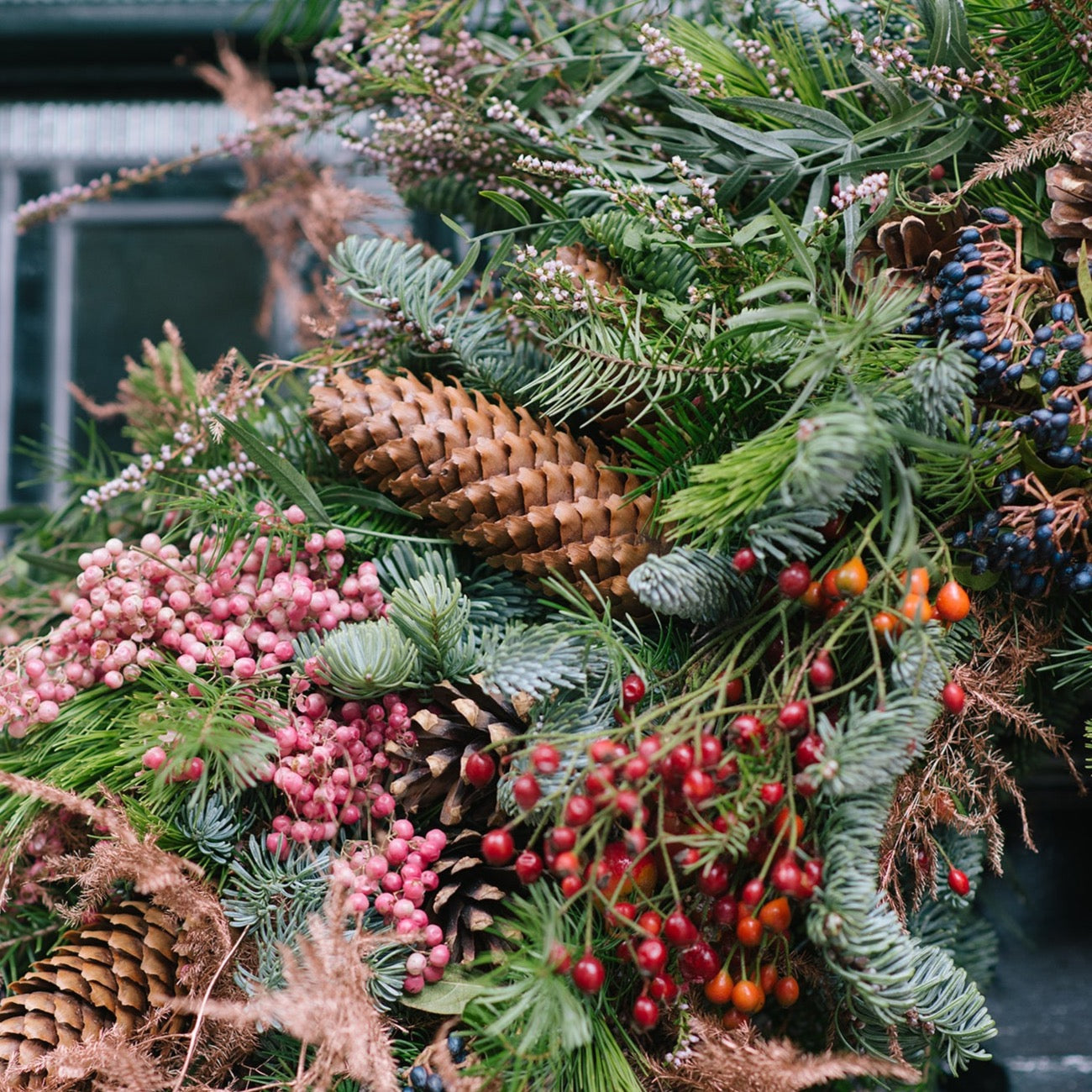 Mayfair Wreath (2 day lead time) -  - Wild at Heart - Wild at Heart