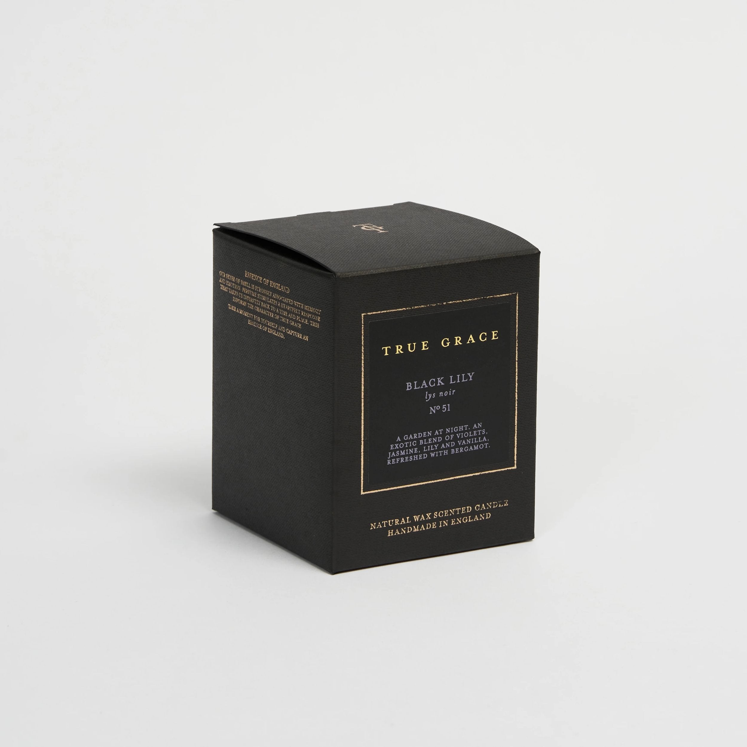 True Grace Black Lily Classic Candle