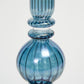 Issy Granger Ombo Blue Glass Candlestick