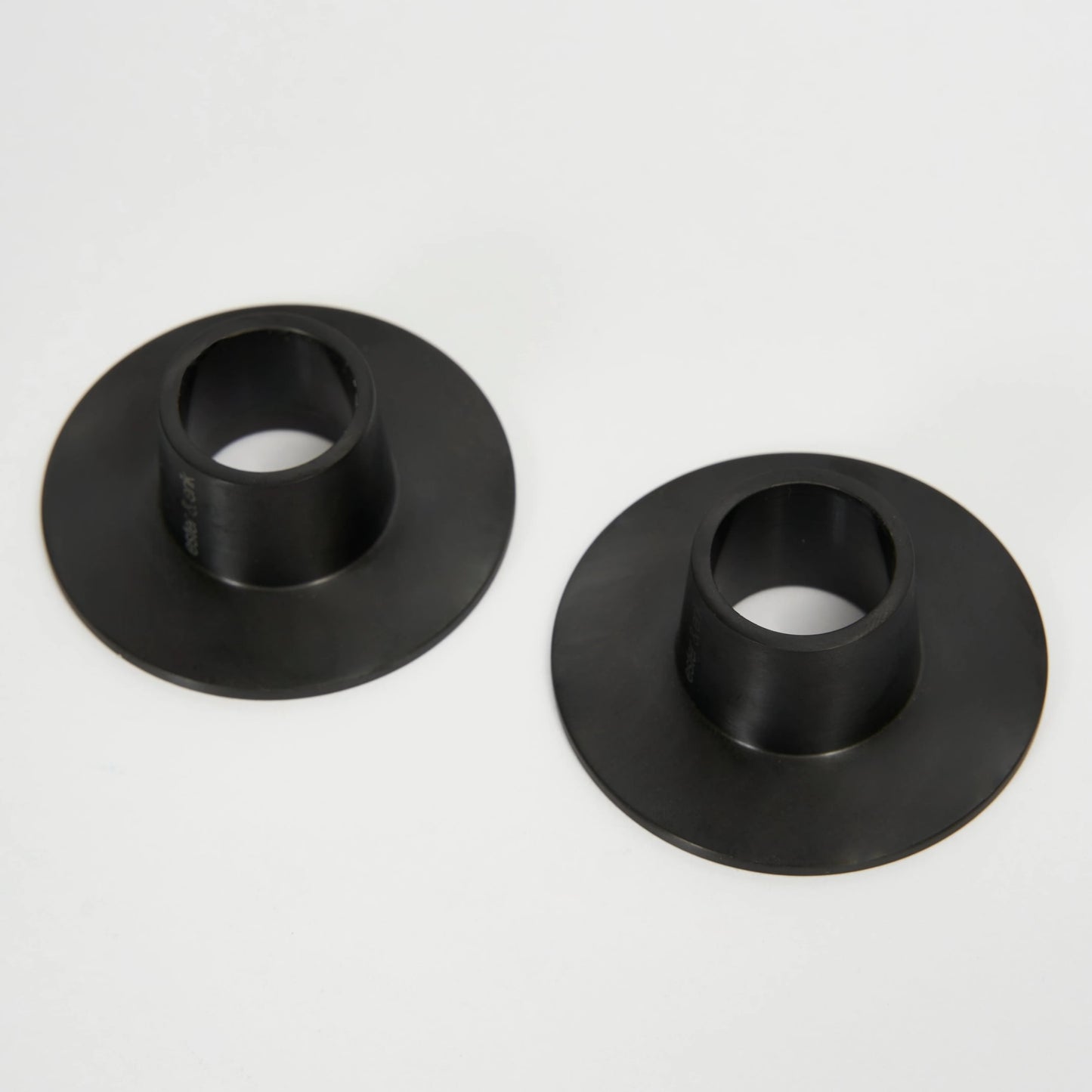 Candle Holders in Black (Set of 2)