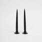 Candle Flair Black Dinner Candles (Set of 6)