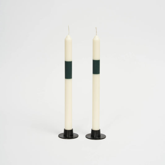 Pygmalion Petersham Dinner Candles (Set of 2)