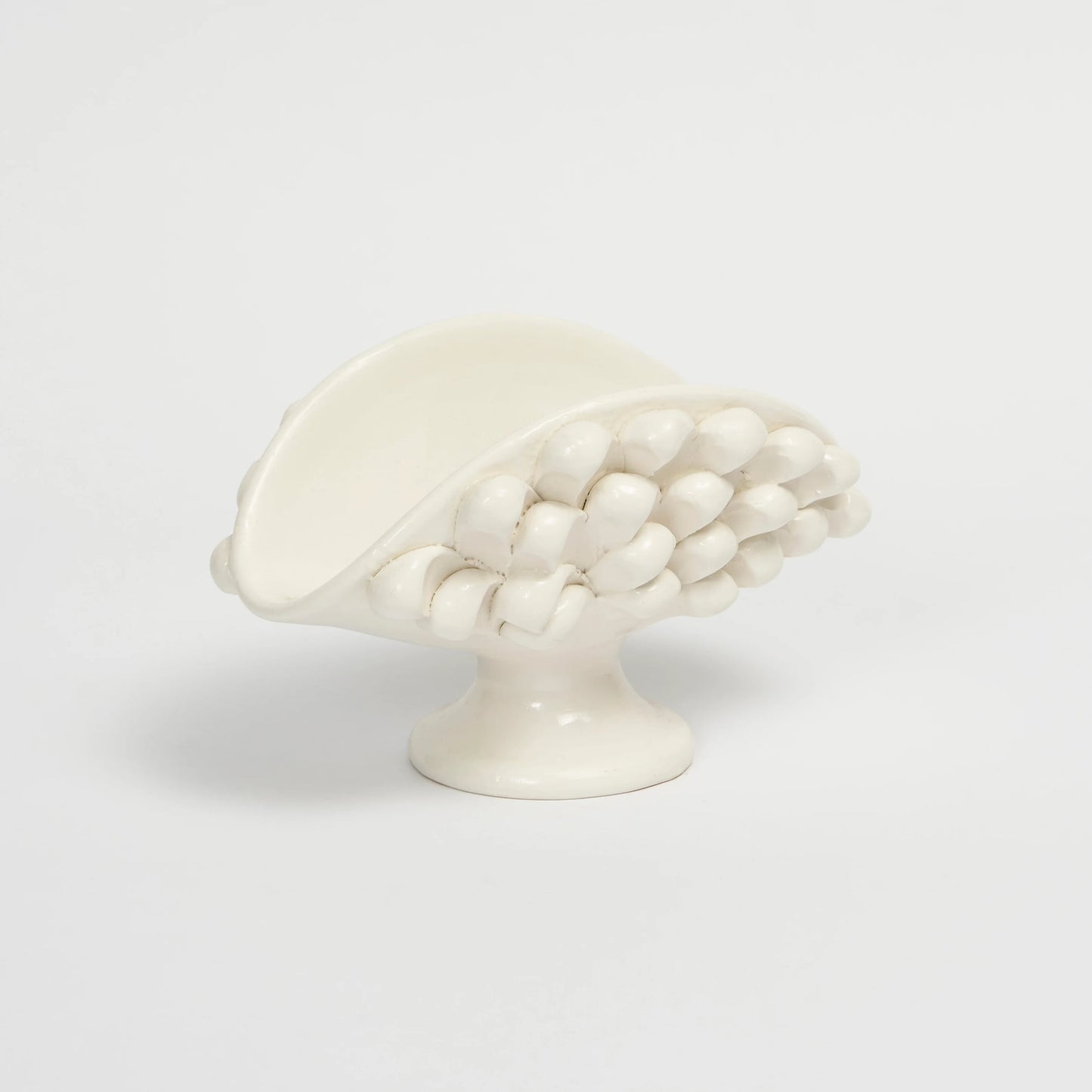 White Acorn Napkin Holder