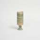 Antique Light Green Marble Fluted Vase