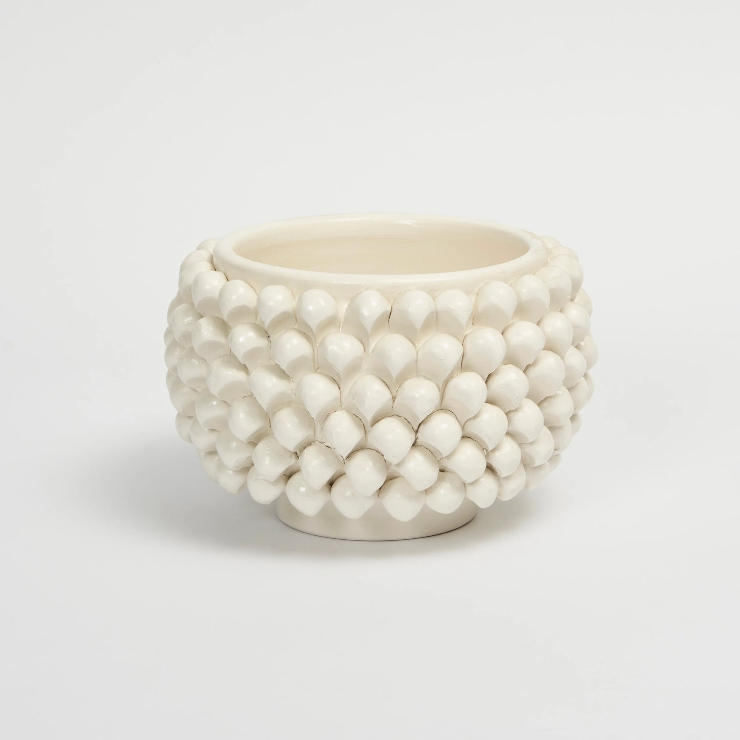 White Acorn Bowl