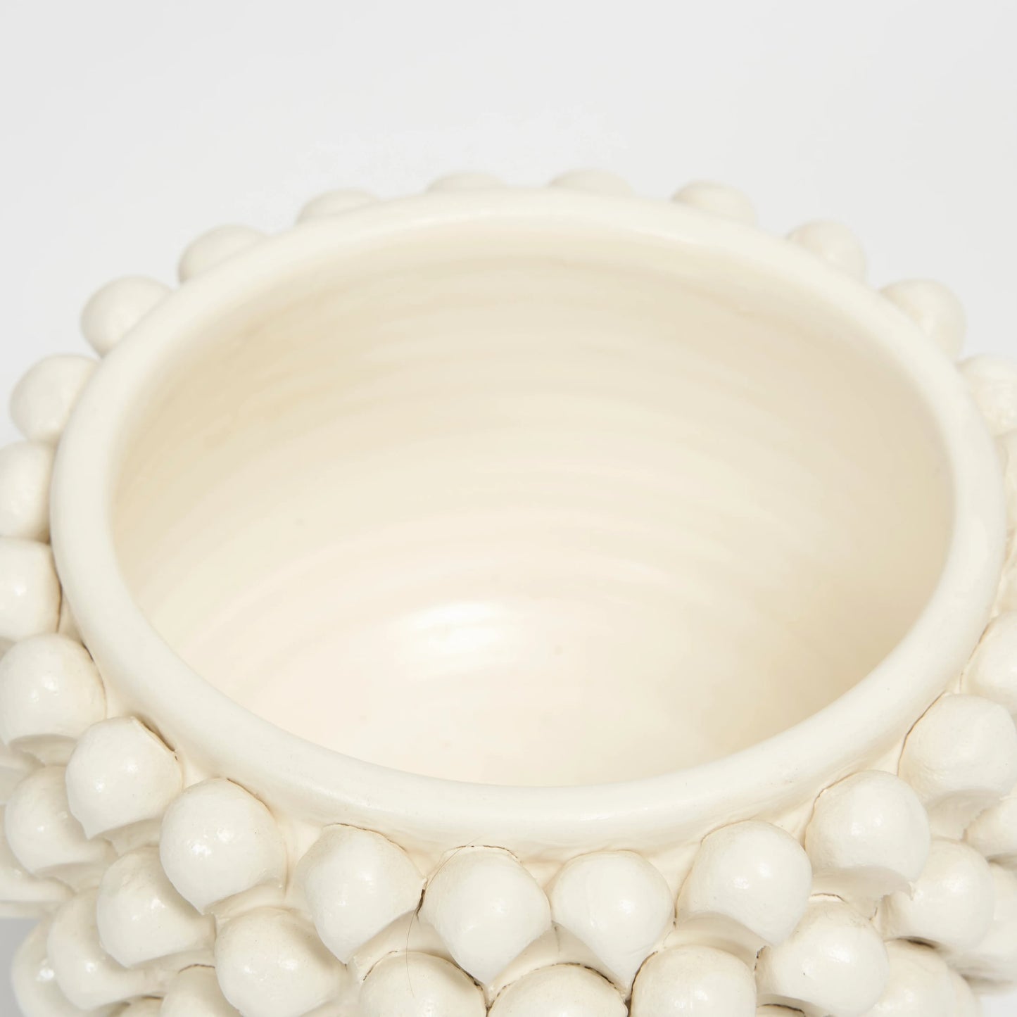 White Acorn Bowl