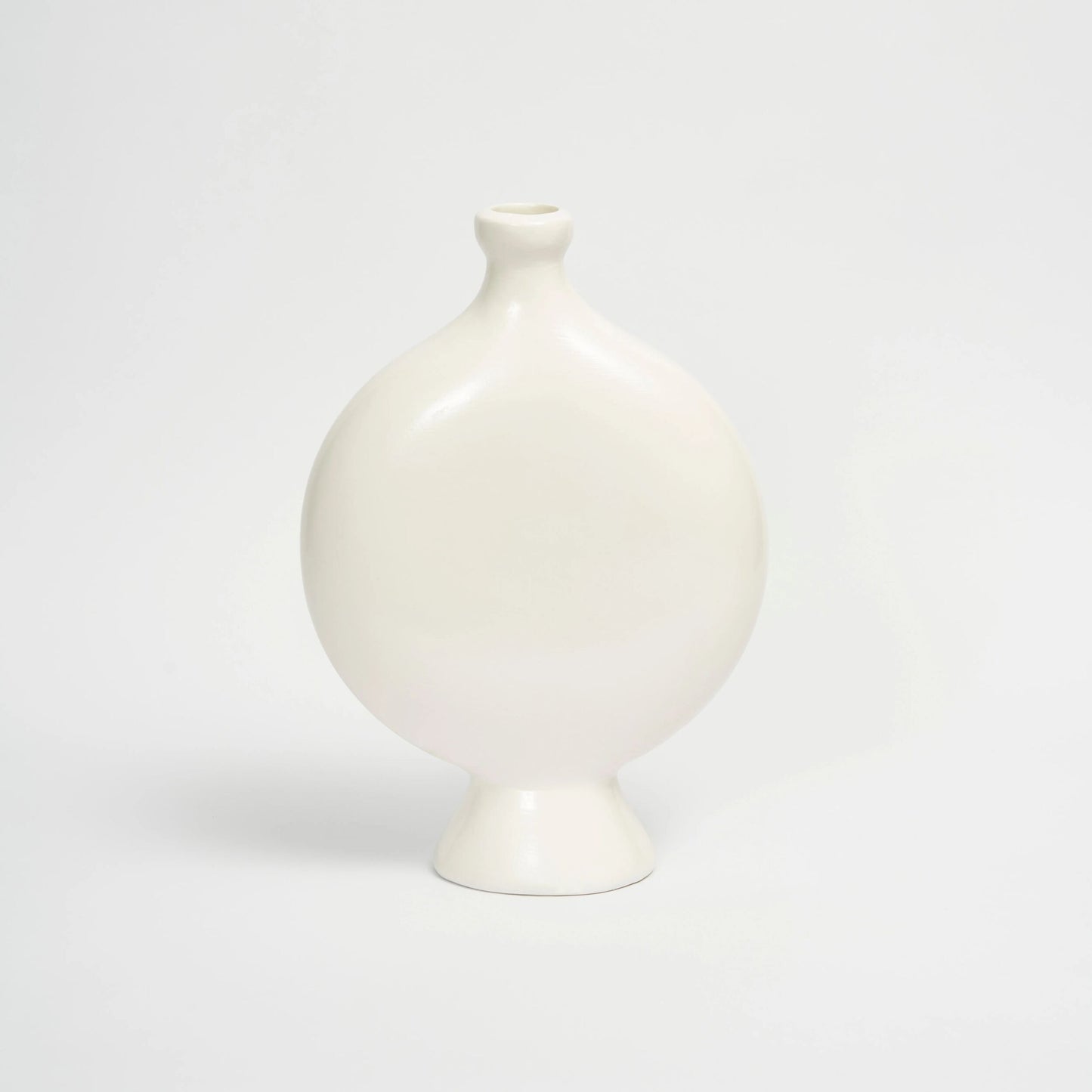 White Oval Bottle