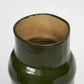 MW. Ceramics Glossy Dark Green Vase