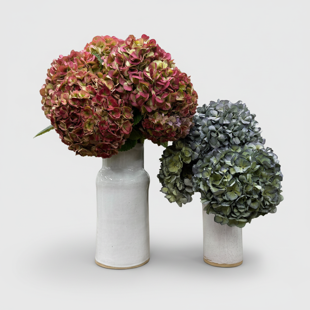 MW. Ceramics White Vase