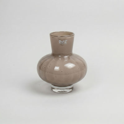 Over the Rainbow Glass Vase Taupe