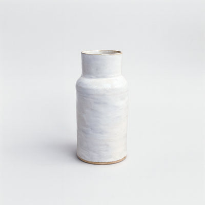 MW. Ceramics White Vase
