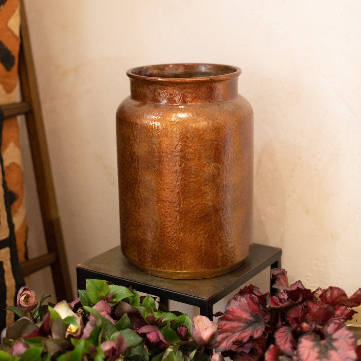 Large Lausanne Copper Vase