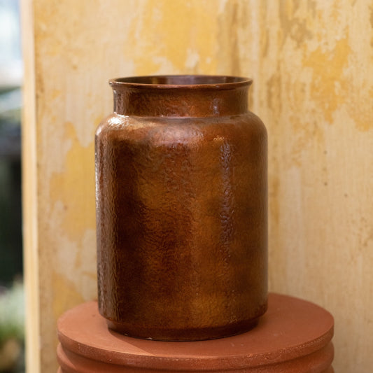 Large Lausanne Copper Vase