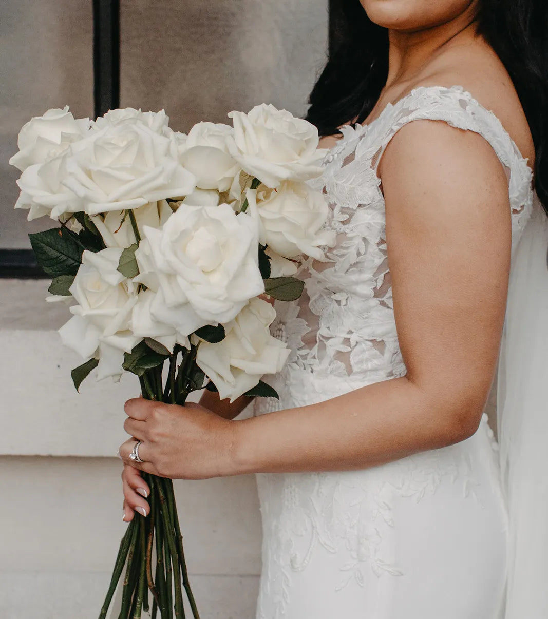 Long online wedding bouquet