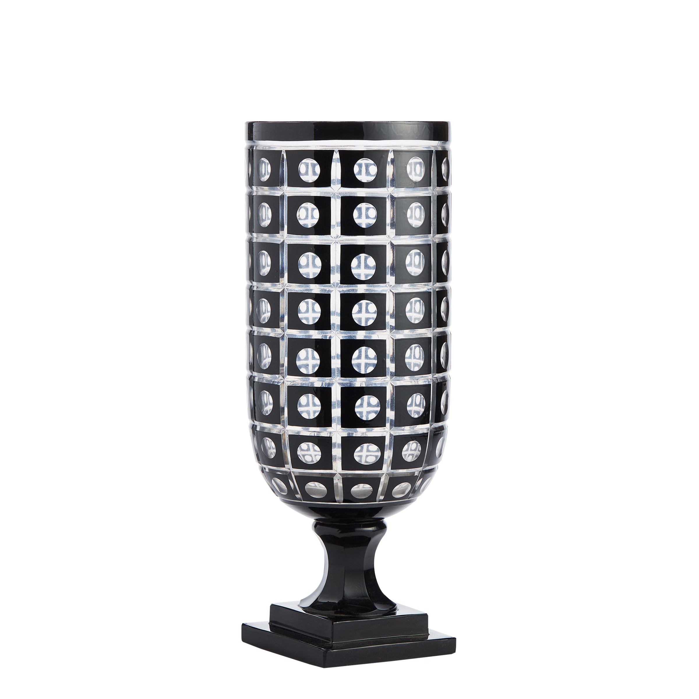 Black Crystal Vase - Vase - Wild at Heart - Wild at Heart